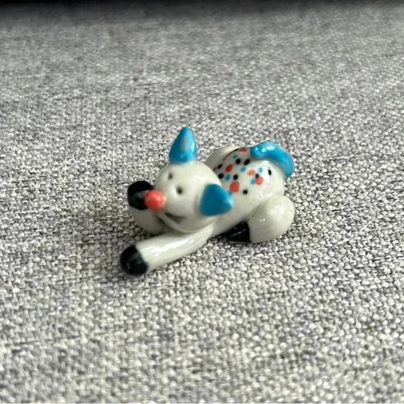 New Cute Porcelain Cat Stretching - Picture 2 of 4